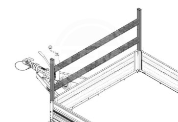 Leitergestell geschweißt