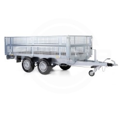 Gitteraufsatz 66 cm hoch für Systema-Hochlader..-25-15.. mit Zink-Bordwand
