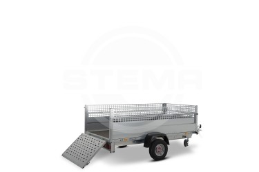 Gitterbordwandaufsatz 66 cm hoch für Kippanhänger REX 21